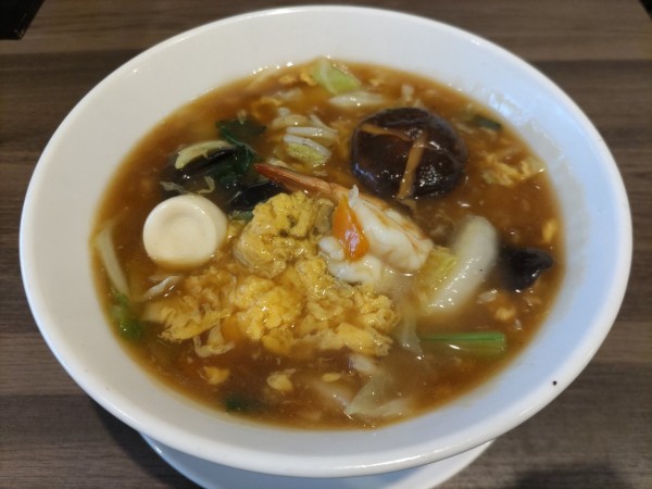 「五目あんかけラーメン」@GYOZA OHSHO 有楽町国際フォーラム口店の写真