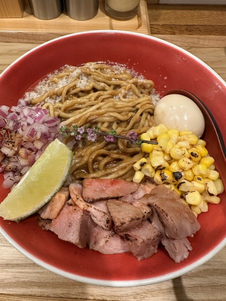 「味噌和え麺」@味噌らーめん 柿田川ひばり 恵比寿本店の写真