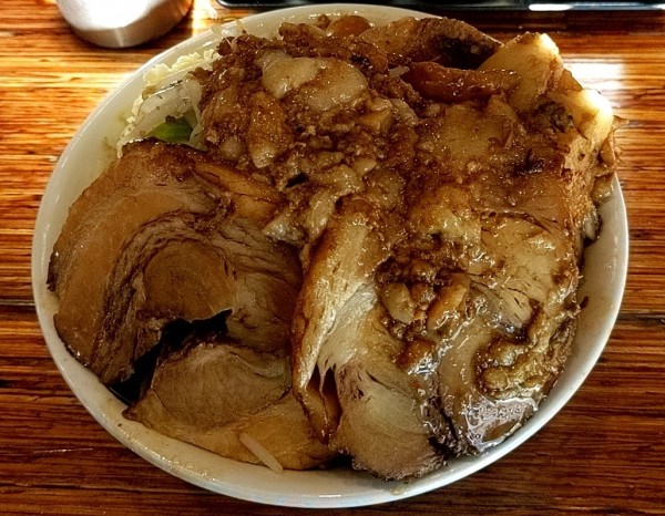 「濃厚雷そば（ゴワボキ麺）」@雷 松戸駅東口店の写真