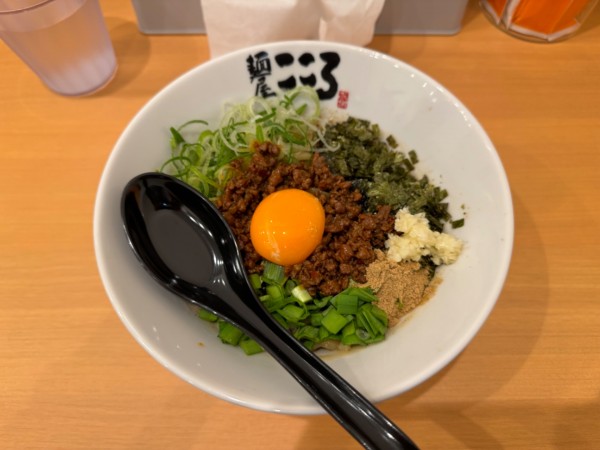 「台湾まぜそば(並180g)追い飯付き 850円」@麺屋 こころ 浜松町店の写真