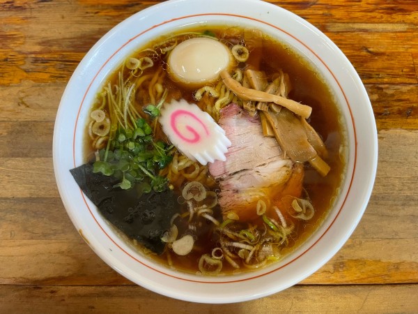 「味玉ラーメン(¥830)」@菜華軒の写真