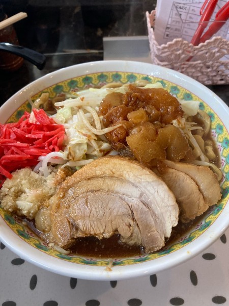 「中（300g、豚2枚）950円」@ラーメンめじ 武蔵小杉店の写真