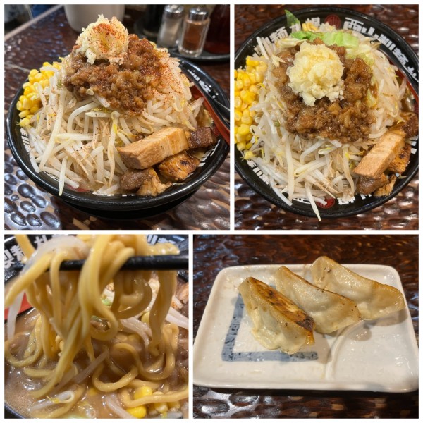 「味噌次郎 880円 餃子240円 サービスクーポン コーン」@北のらーめん 美空の写真