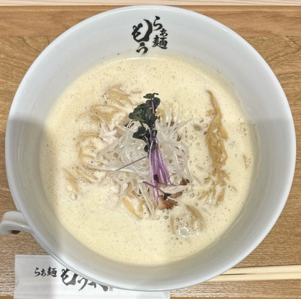 「鶏白湯ラーメン」@らぁ麺 もう利 半蔵門店の写真