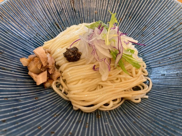 「鶏トリュフ（和え玉）」@麺彩 こはねの写真