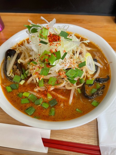 「旨激辛もやし麺（辛さ2、麺大盛）」@種実坦々麺菊川の写真