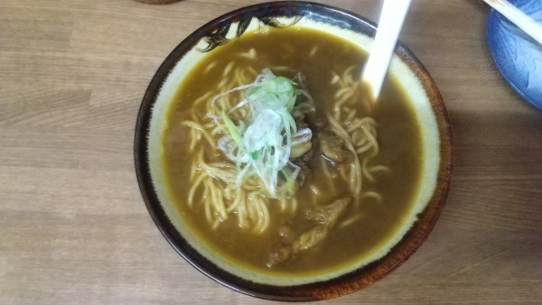 「カレーラーメン726円」@武蔵屋食堂の写真