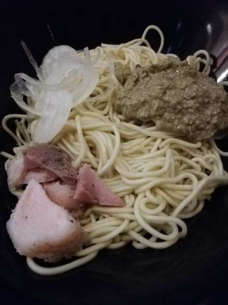 「かきペースト和え玉」@かき物語の写真