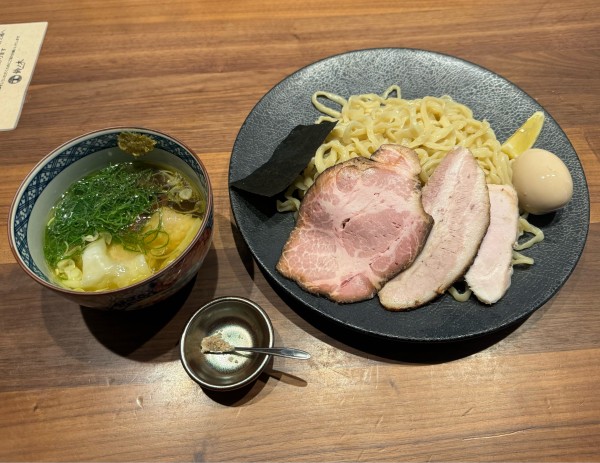 「淡麗特製つけ麺（塩）」@自家製手もみ麺 鈴ノ木の写真