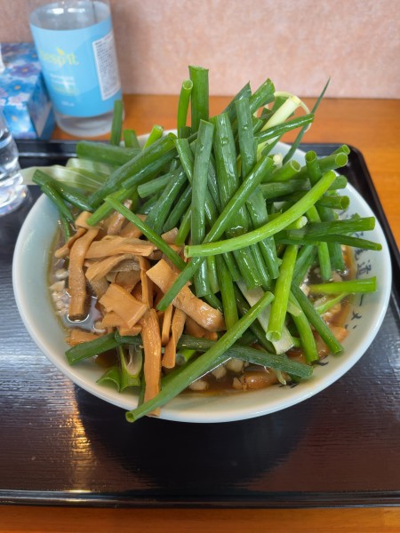 「ねぎ尾道ラーメン（1400円）」@尾道ラーメン 山長の写真