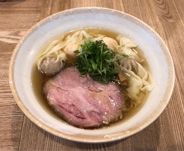 「肉・海老ワンタン麺（白）」@DURAMENTEIの写真