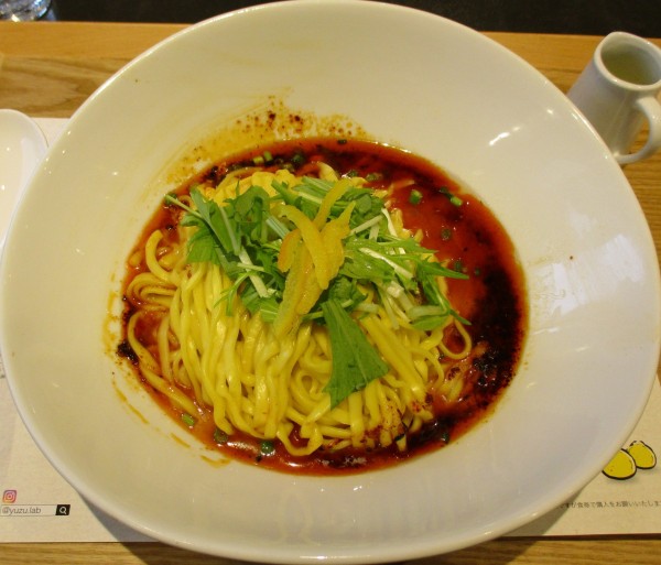 「柚子香る汁なし担々麺（追いゆず果汁付）1000円」@麺処 ゆずラボ。の写真