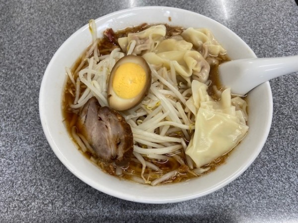 「ワンタン麺」@中華麺店 喜楽の写真