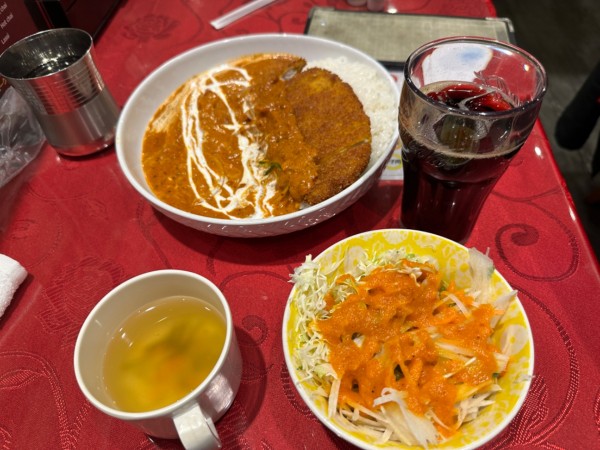 「カツカリーライスセット（並盛）880円」@スターサンジ LABI1高崎店の写真