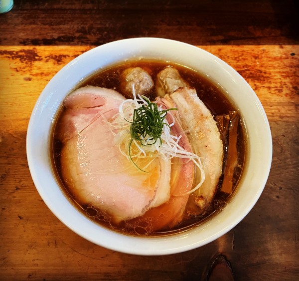 「特製中華そば」@中華そば しば田の写真