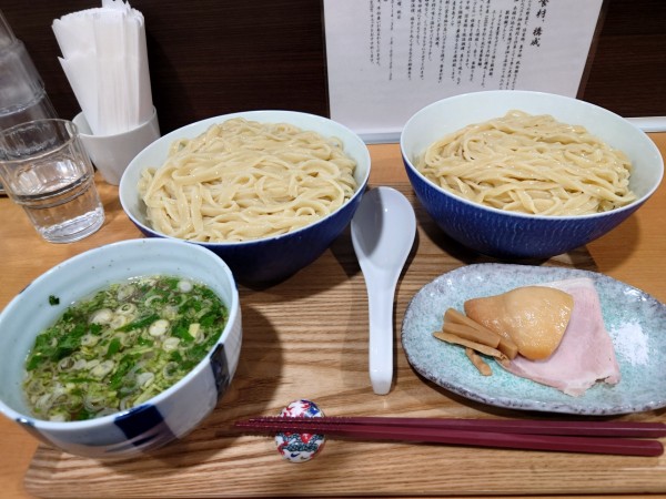 「塩つけ麺大盛り✖️６」@らーめん亭 ひなり竜王の写真