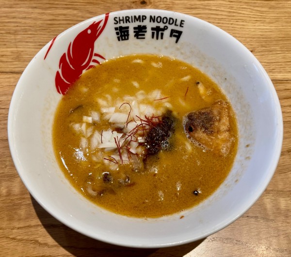 「海老ポタらぁめん 930円」@SHRIMP NOODLE 海老ポタの写真
