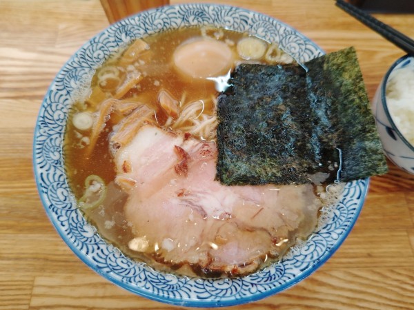 「煮玉子そば」@中華そば専門 とんちぼの写真