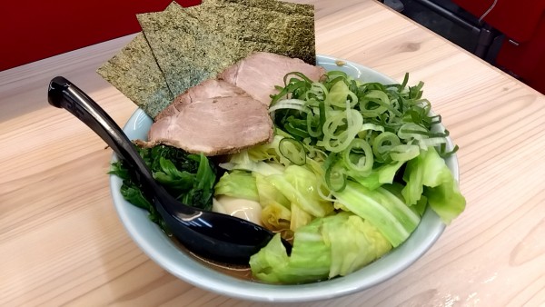 「全部のせラーメン（１，１００円）」@らーめん武道家 口の写真