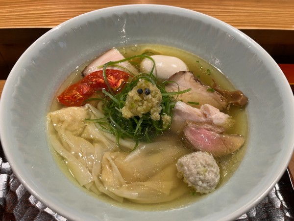 「特塩そば」@饗 くろ㐂の写真