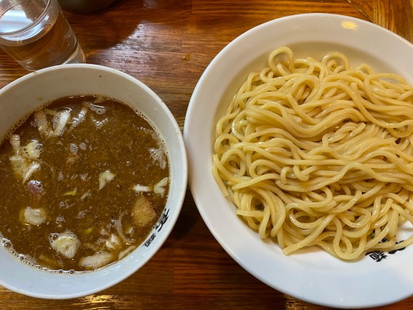 「半肉入りつけそば　900円」@麺 髙はしの写真
