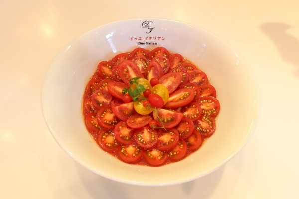 「【限定】冷製トマトコレクション￥１４００」@ドゥエイタリアン H.y Park Hisaya店の写真