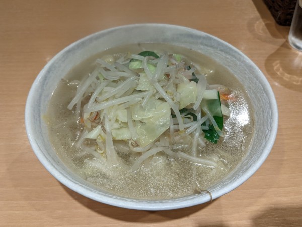 「タンメン(太麺)：900円」@中華ラーメン うえだの写真
