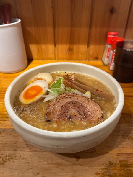 「味噌ラーメン　味玉」@麺屋 花菱の写真