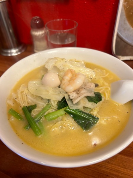 「辛口ちゃんぽんめん　ちょい辛」@中華そば 東光の写真