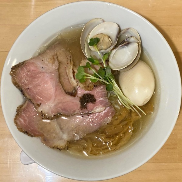 「特製蛤そば（塩）¥1,450」@麺屋壱心の写真