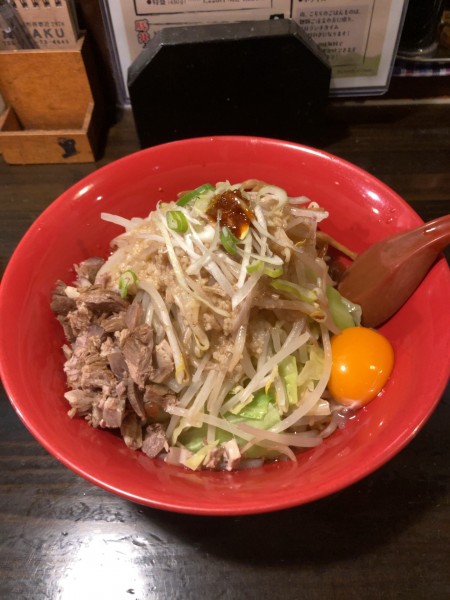 「まぜ麺（普盛）　1150円」@麺 GAKUの写真
