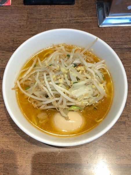 「熟成赤みそタンメン味玉（900+C）」@麺屋 翔 みそ処の写真