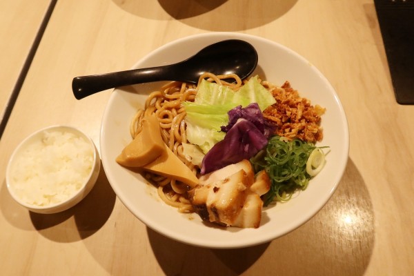 「【限定】海老油そば￥９８０」@つけ麺 五ノ神製作所 名古屋驛麺通り店の写真