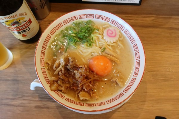 「肉玉中華そば￥９５０」@肉玉中華そば 轟 名駅店の写真