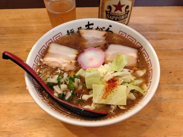 「和歌山カレー中華¥950+赤星¥550-」@麺屋あがらの写真