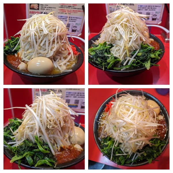 「味噌ラーメン(味玉チェンジ)➕味ネギ➕ほうれん草ダブル」@麺屋 桐龍の写真