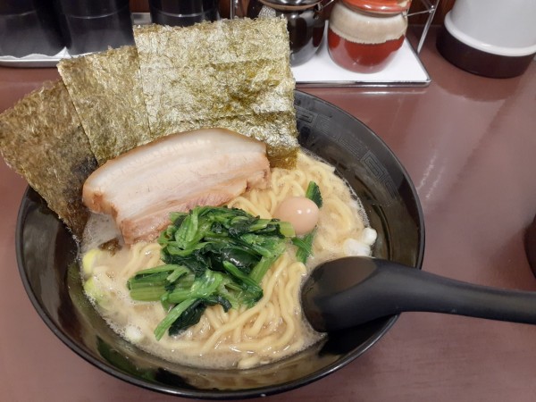 「濃厚豚骨醤油ラーメン、塩」@康楽軒の写真