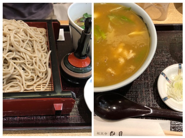 「鴨せいろ1430大300 カレー南ばんそば1280」@手打祐天寺 卯月の写真