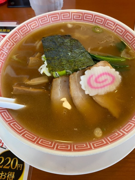 「煮干しらーめん」@幸楽苑 町田成瀬店の写真