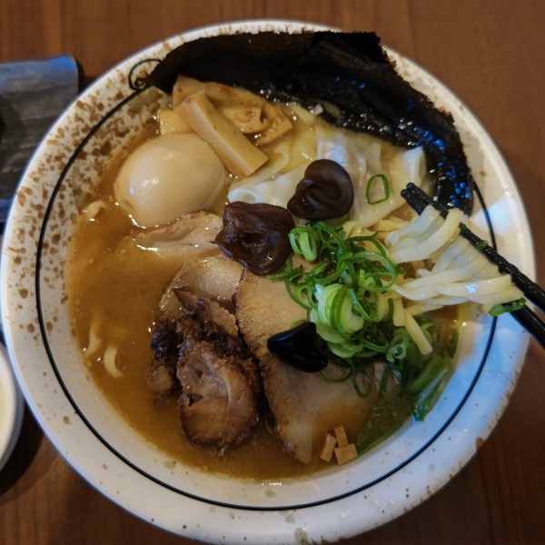 「特製味噌ラーメン(1200円)」@博多 文福の写真