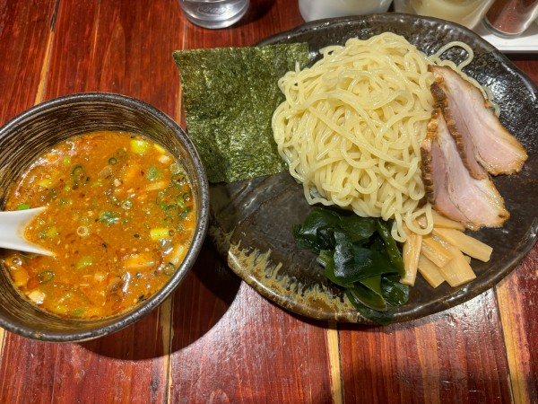 「特性つけ麺 辛味噌」@北海道らーめん ひむろ 赤羽店の写真
