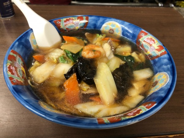 「五目うまにそば」@中華料理 勝来軒の写真