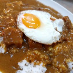 小・カツ＆目玉焼増し