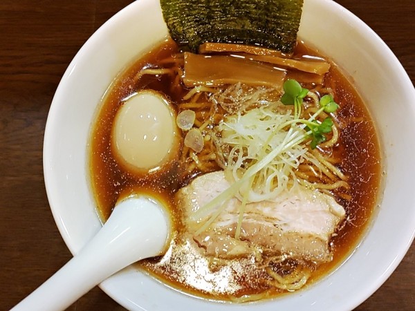 「中華そば＋味玉」@間合 AWAIの写真