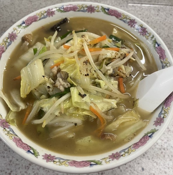 「タンメン(800円)」@一貫楼の写真