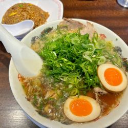 ラーメン(チャーハン定食)＋味玉