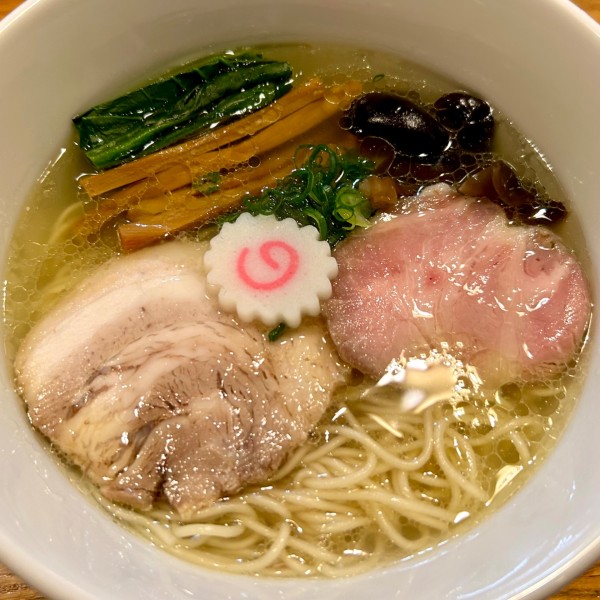 「しおそば＋しおそば限定鶏飯」@しなそば 天味の写真