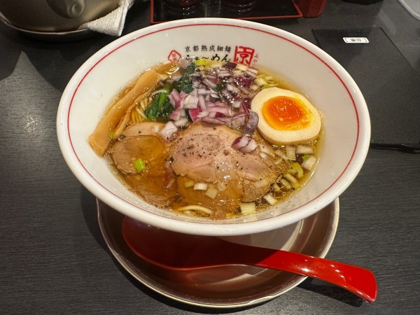 「神様の中華そば」@らぁ～めん京 大和郡山店の写真