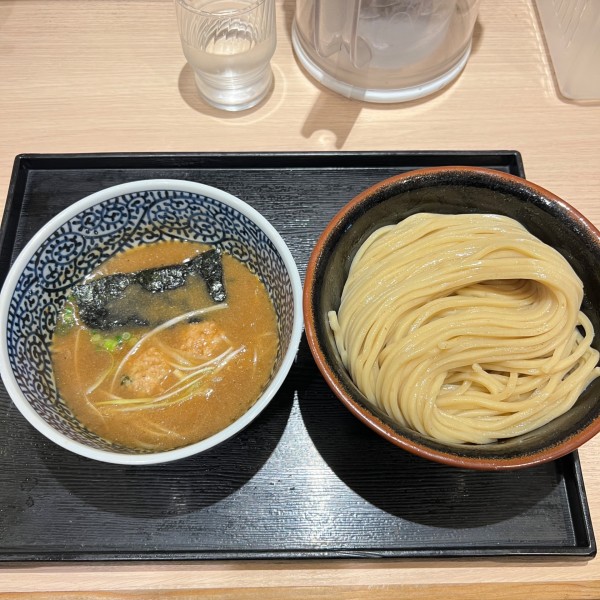 「濃厚魚介つけ麺＋中盛り」@麺屋 一燈の写真