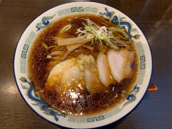 「限定生姜ラーメン醤油」@らーめん直方串王の写真